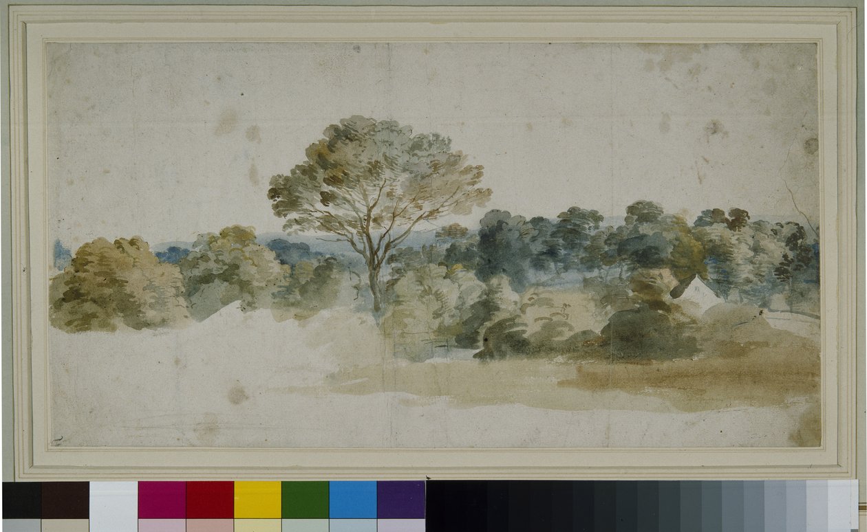 Landschap door Anthony van Dyck