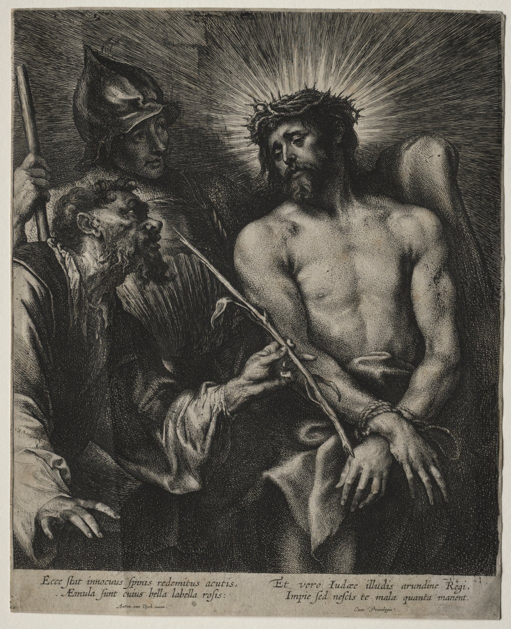 Bespotting van Christus door Anthony van Dyck