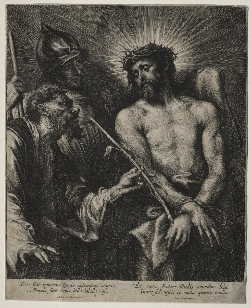Bespotting van Christus door Anthony van Dyck