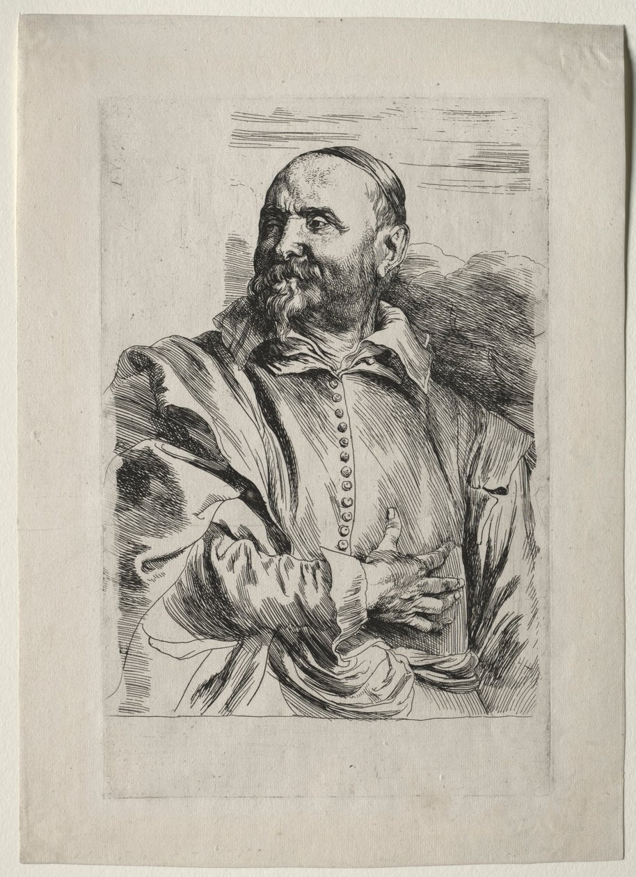 Portret van Jan Snellinx door Anthony van Dyck