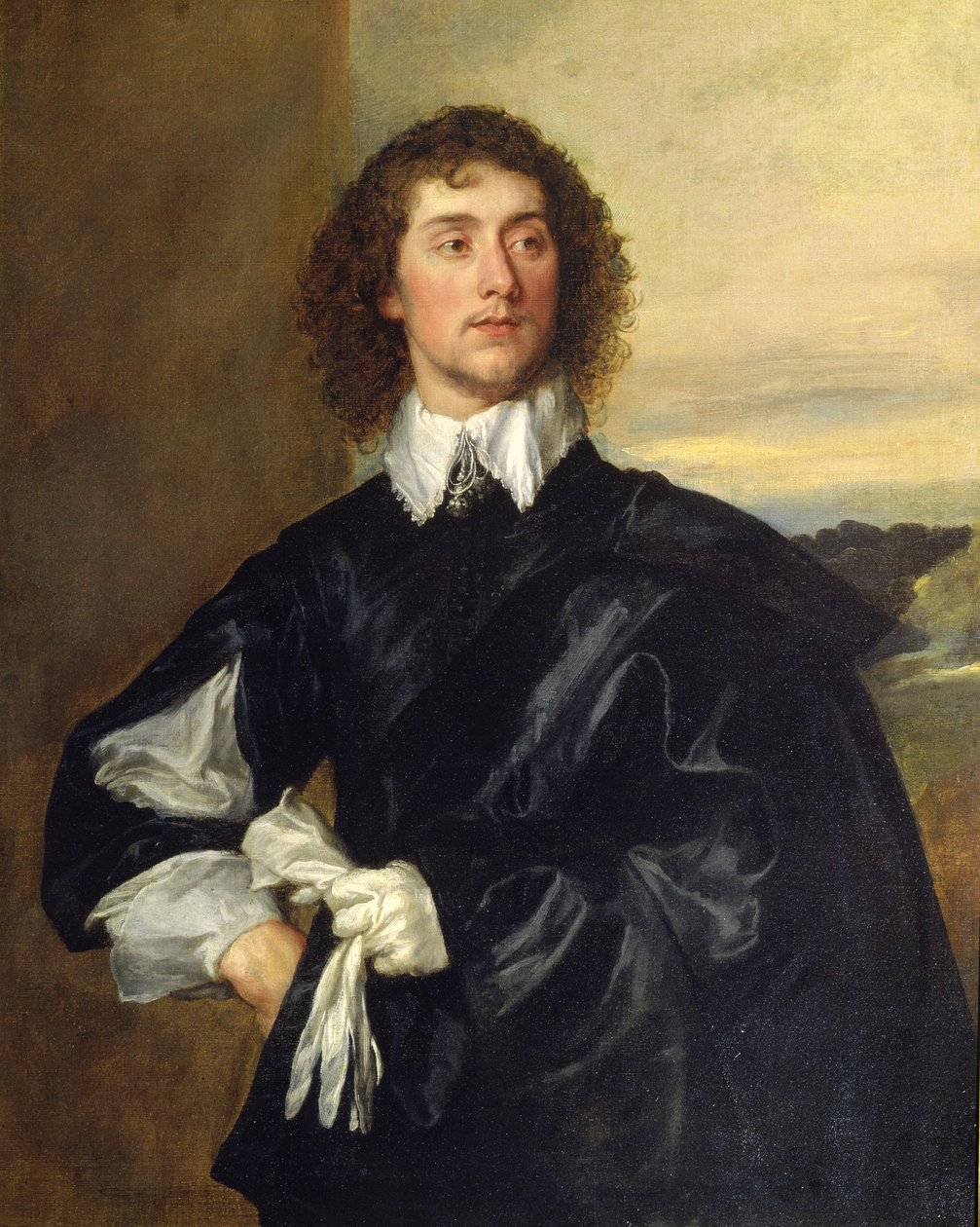 Sir Thomas Hanmer (1612-78) c.1638 door Anthony van Dyck