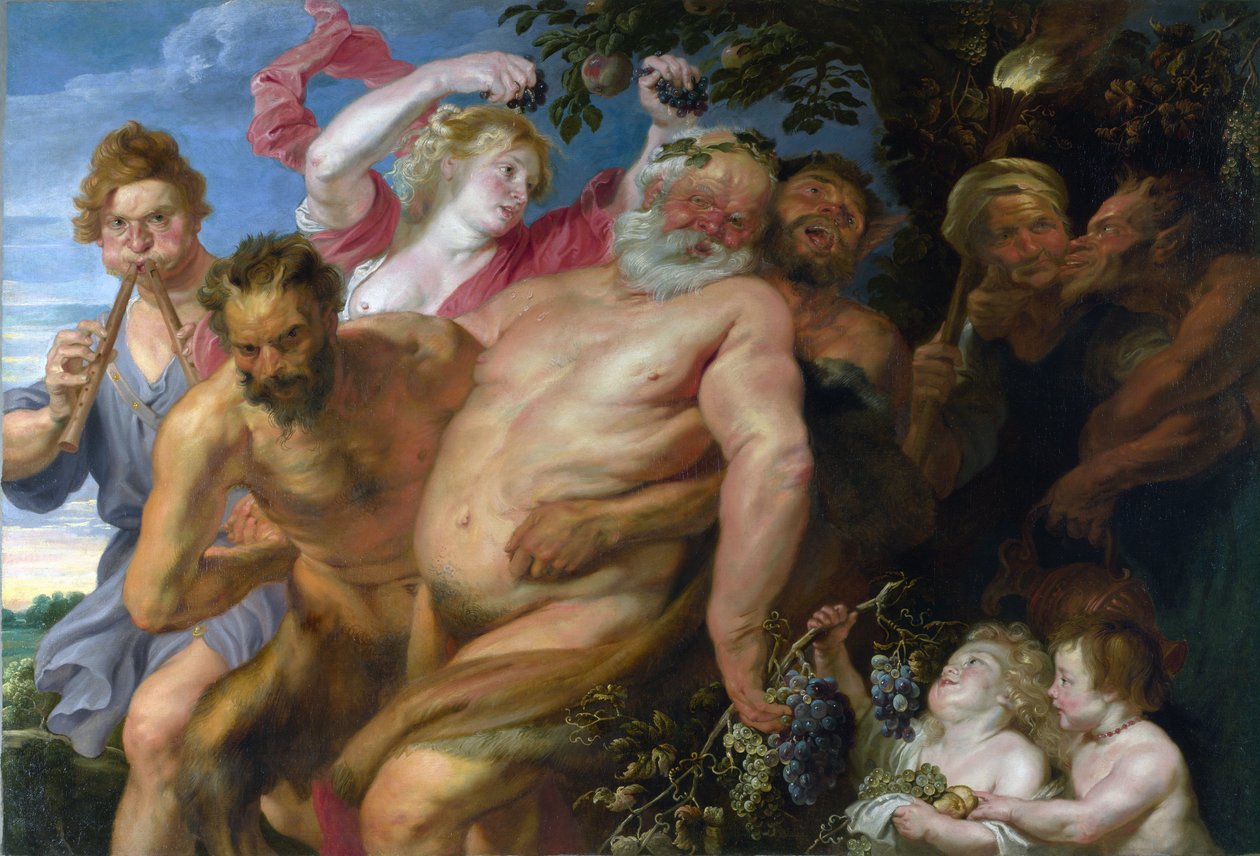 Triomf van Silenus door Anthony van Dyck