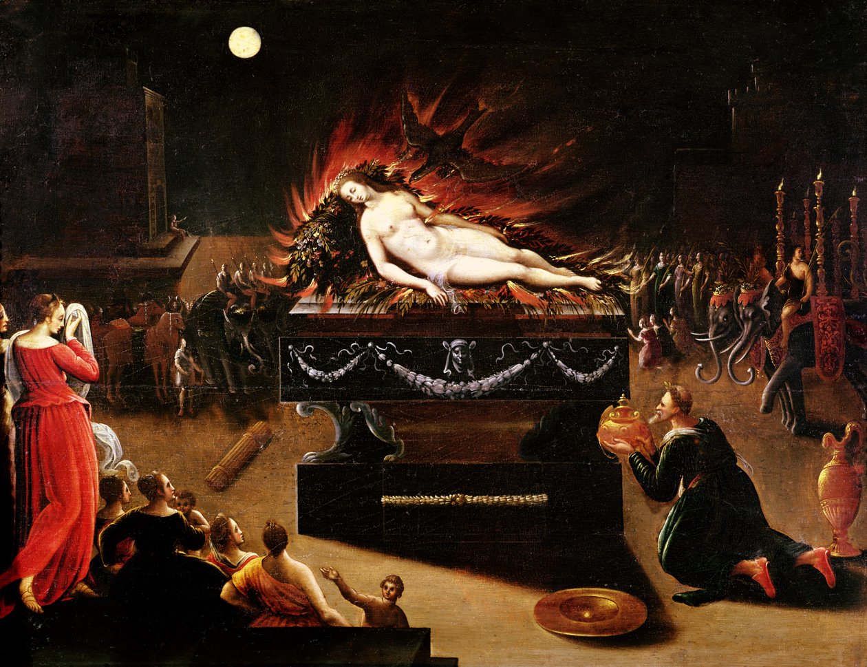 Apotheose van Semele door Antoine Caron