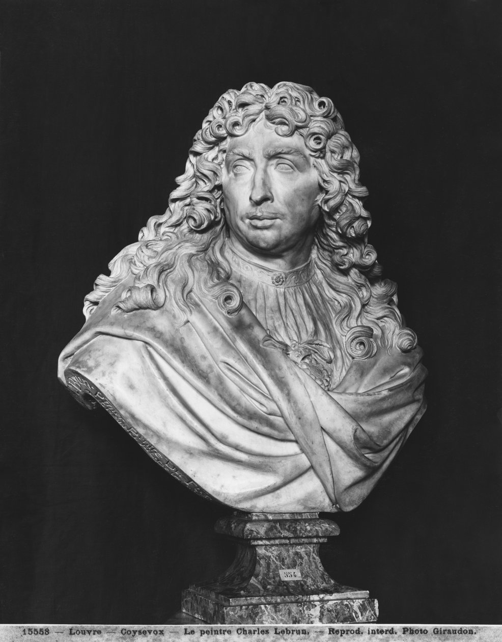 Buste van Charles Le Brun, 1679 door Antoine Coysevox