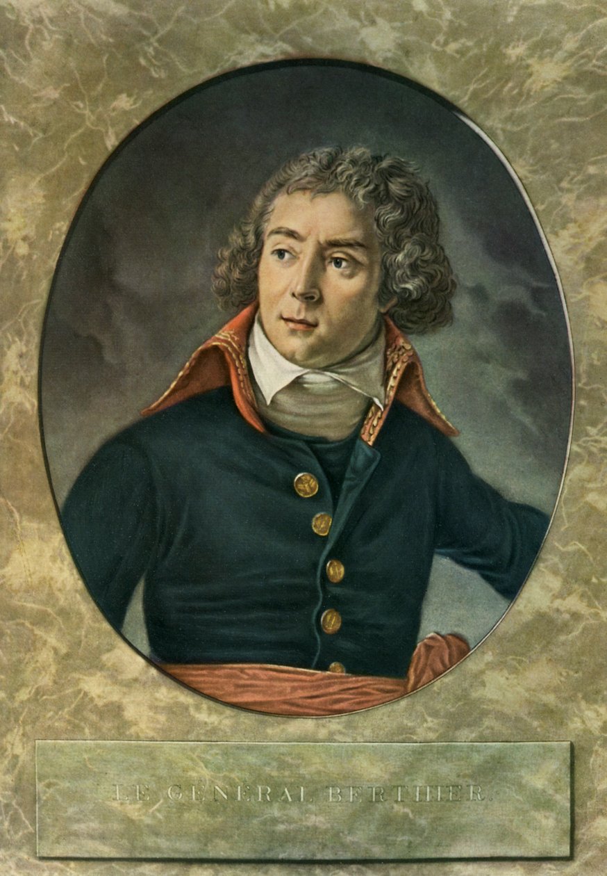 Generaal Berthier door Antoine Jean after Gros