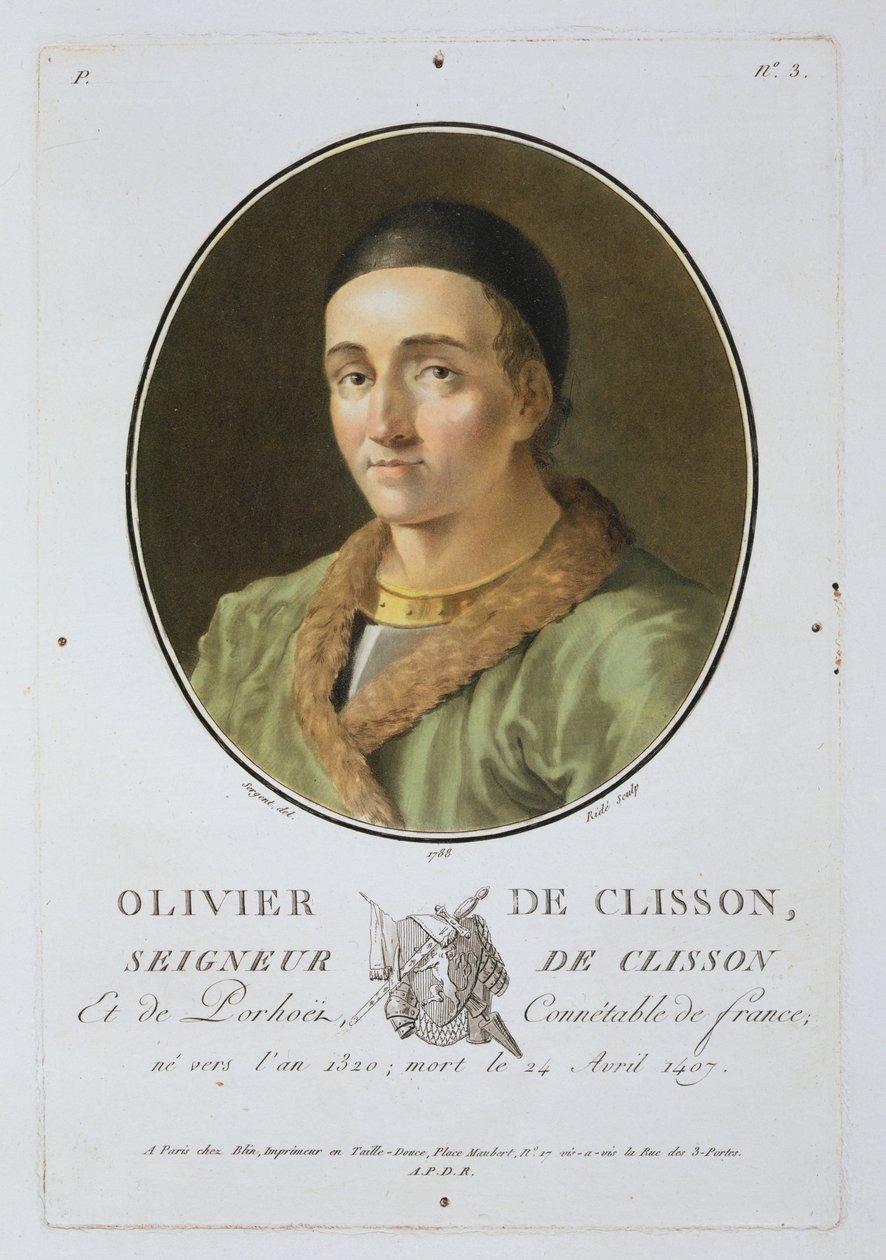 Olivier de Clisson (1336-1407) uit 
