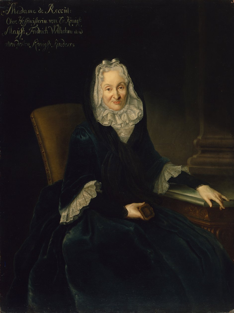 Madame Marte de Rocoulle, ca. 1735 door Antoine Pesne