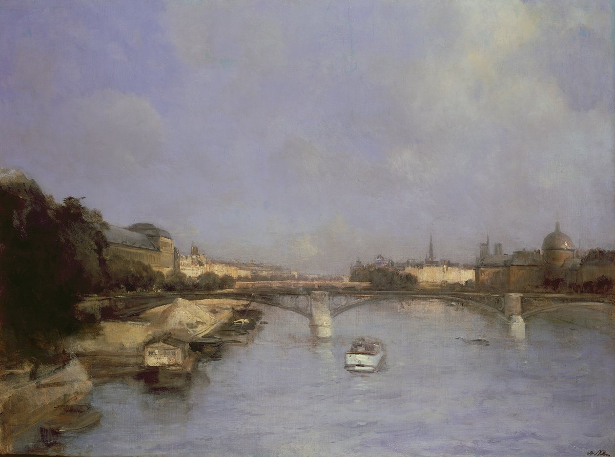 Seine, Parijs door Antoine Vollon