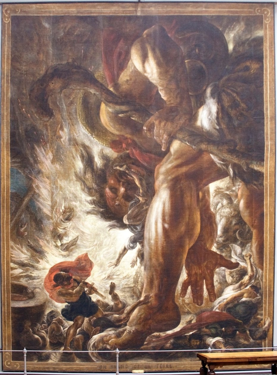 De reus van de aarde door Antoine Wiertz