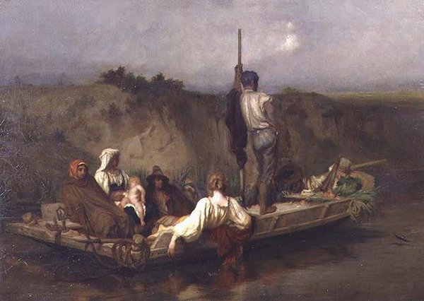 Malaria door Antoine Auguste Ernest Herbert or Hebert