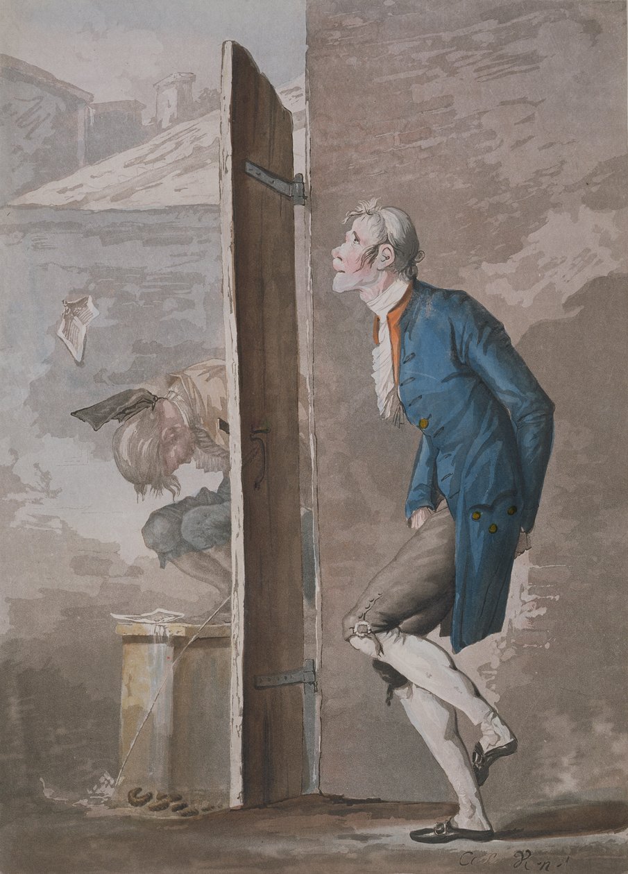 Elk wacht op zijn beurt door Antoine Charles Horace Vernet