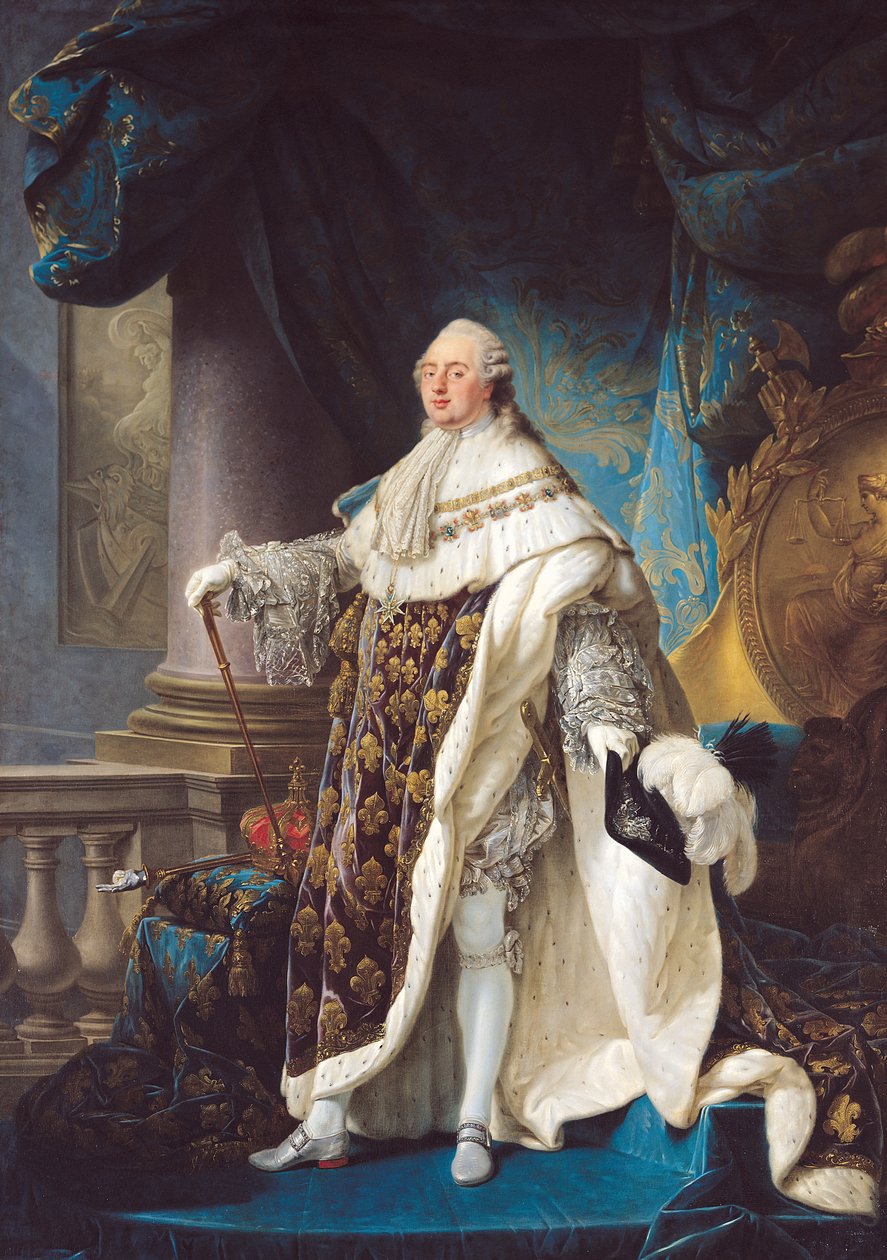 Lodewijk XVI door Antoine François Callet