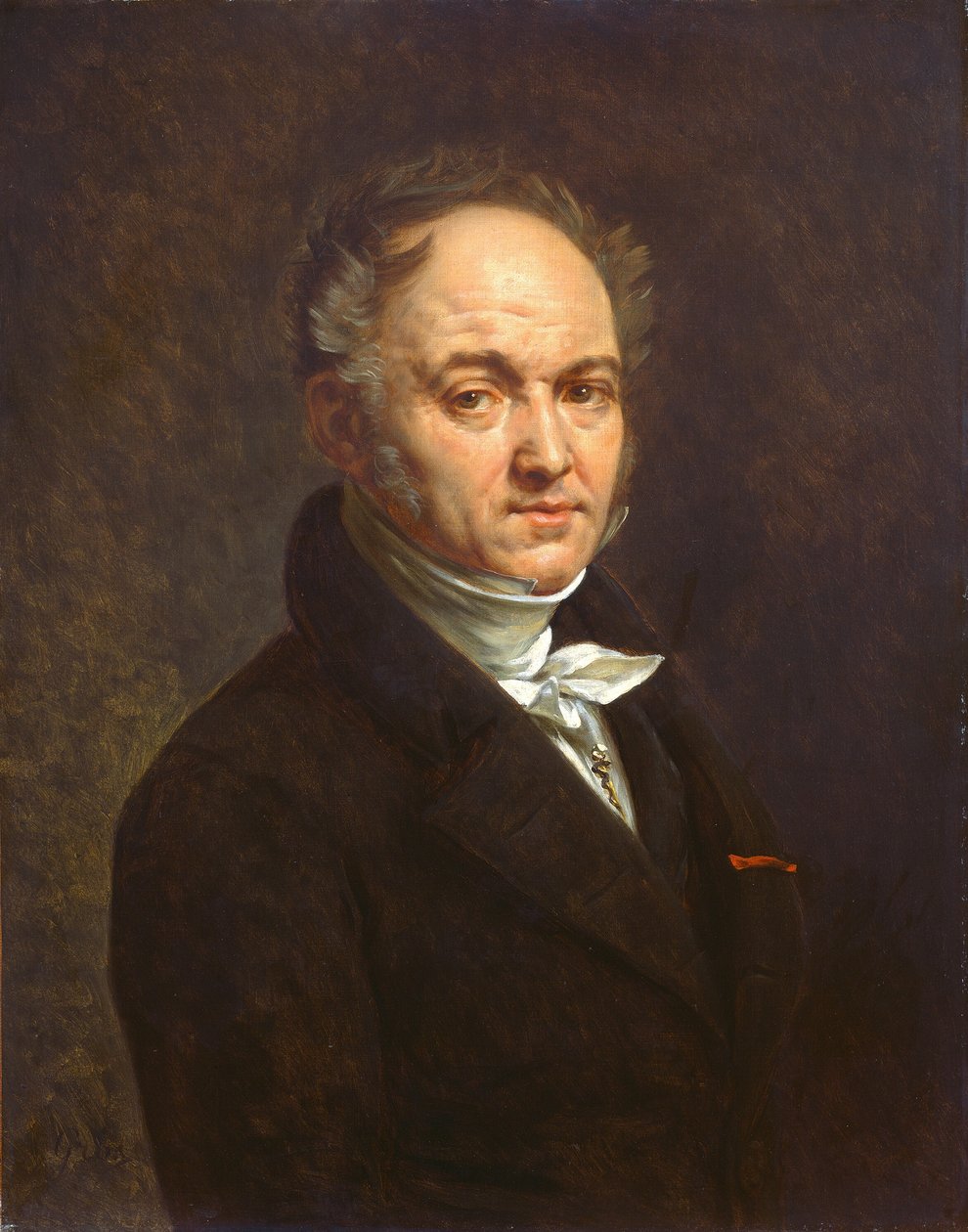 Dr. Vignardonne, 1827 door Antoine Jean Gros