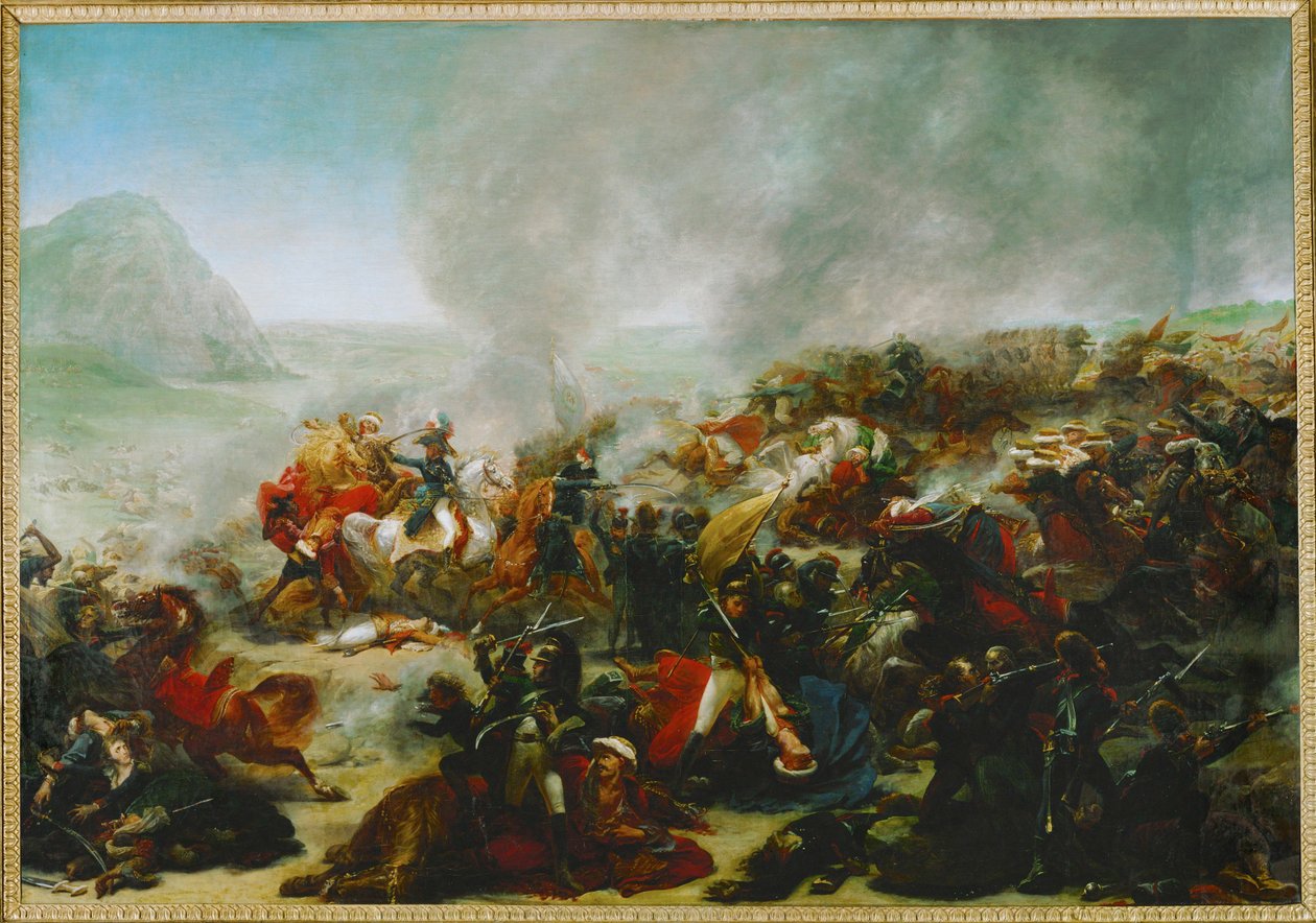 De Slag om Nazareth ... door Antoine Jean Gros