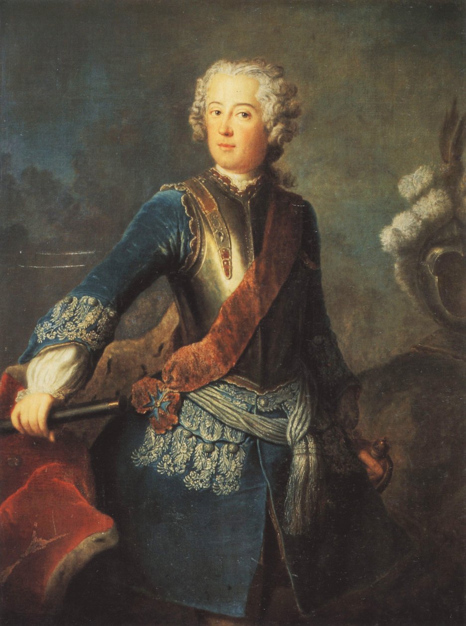 Duits: Kroonprins Frederik van Pruisen door Antoine Pesne