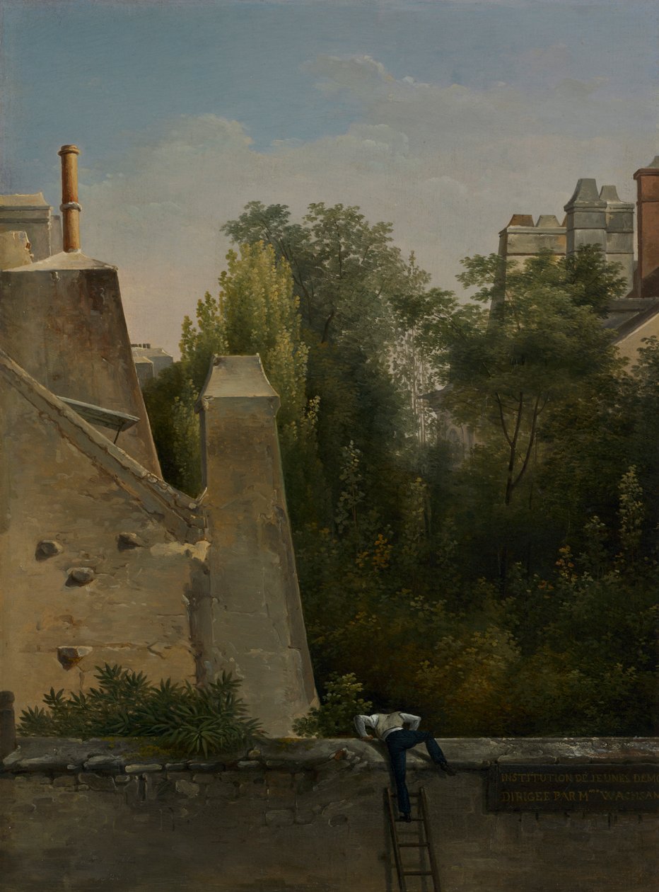 De Nieuwsgierige, 1823 door Antoine Pierre Mongin
