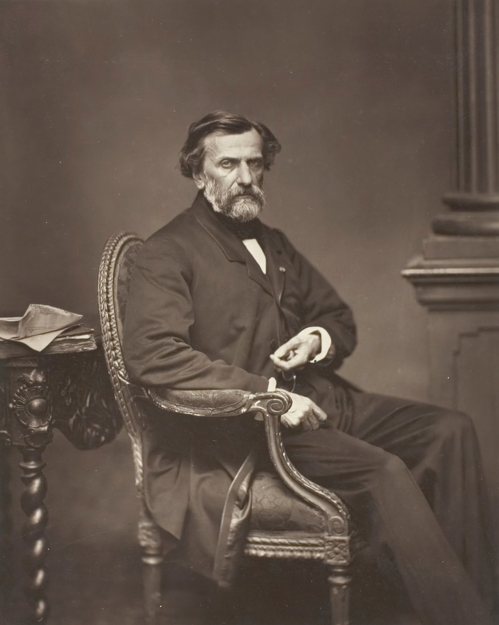 Amb. Thomas door Antoine Samuel Adam Salomon