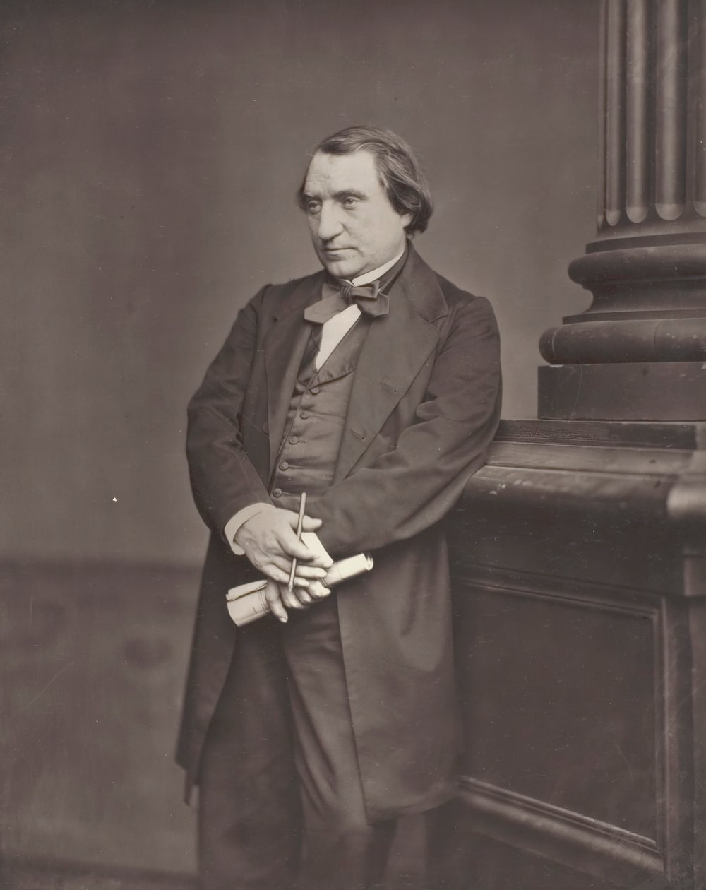 Renan, c. 1876 door Antoine Samuel Adam Salomon
