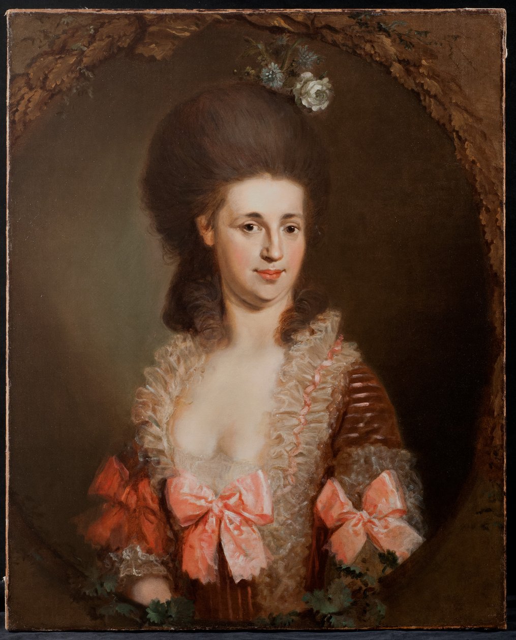 Portret van een dame door Anton Graff