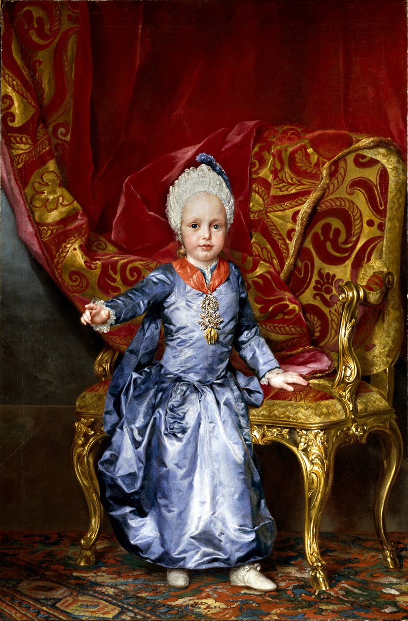 Aartshertog Franz Joseph Karl door Anton Raphael Mengs