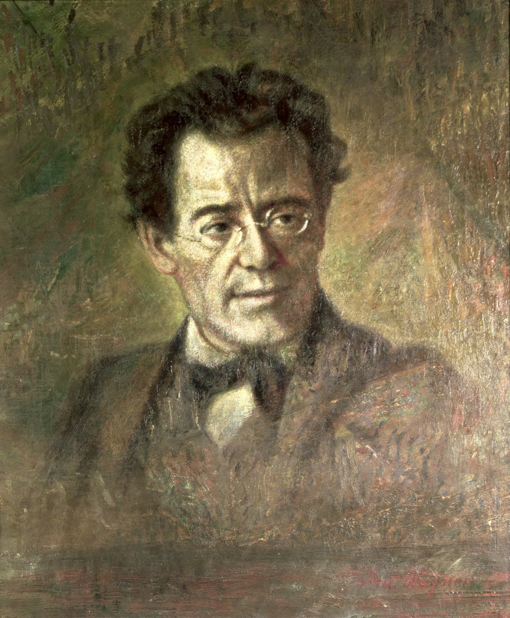 Gustav Mahler (1860-1911) door Anton Wagner