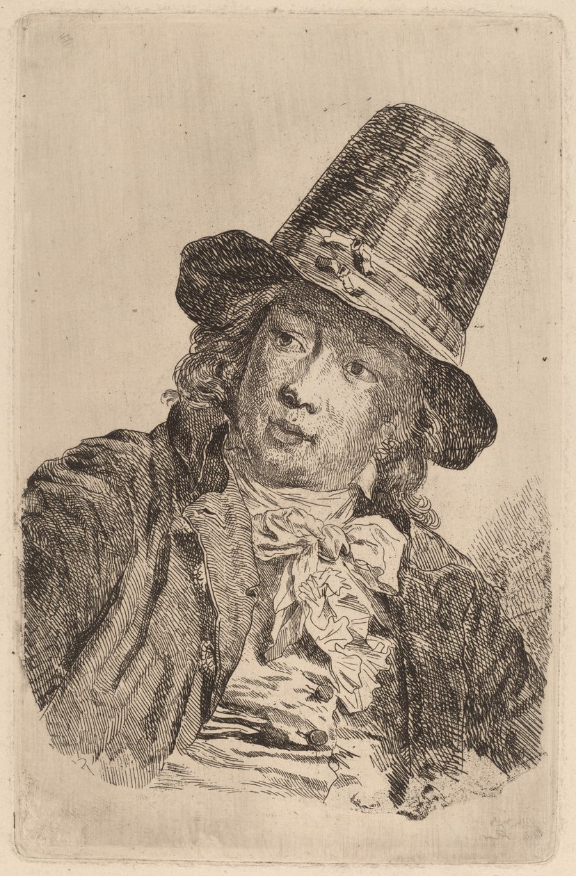 Detmar Friedrich Wilhelm Basse door Anton Graff
