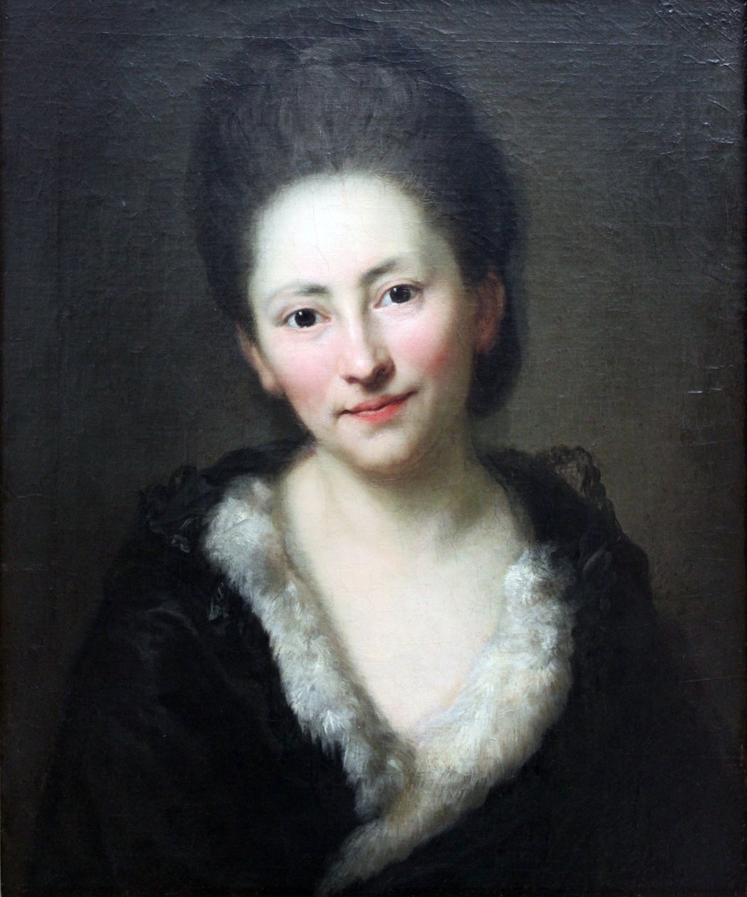 Portret van Elisabeth Sophie Auguste Graff door Anton Graff