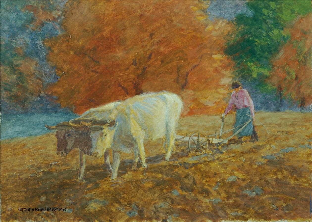 Herfst door Anton Hans Karlinsky