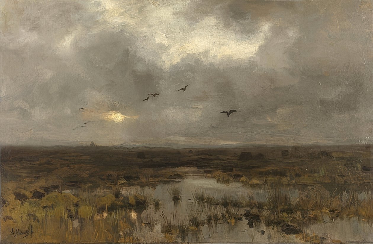 Mars. Rond 1885-88 door Anton Mauve