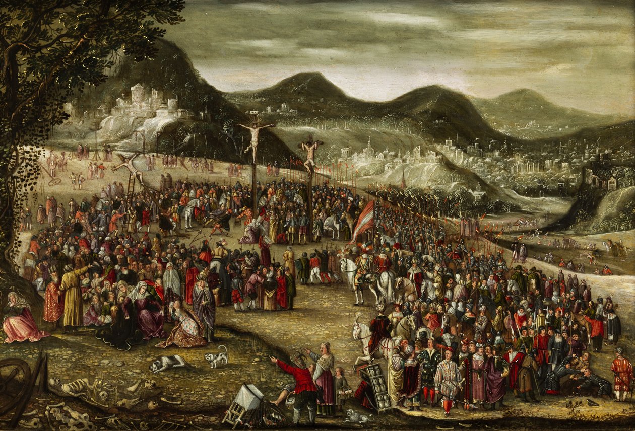 Calvarie door Anton Mozart