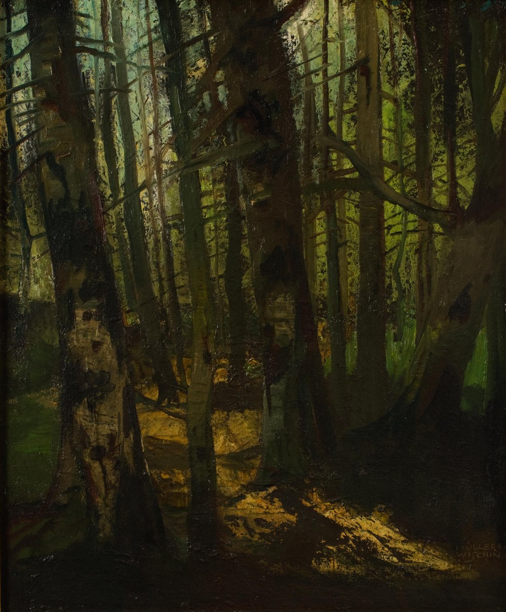 Bosontginning door Anton Müller Wischin