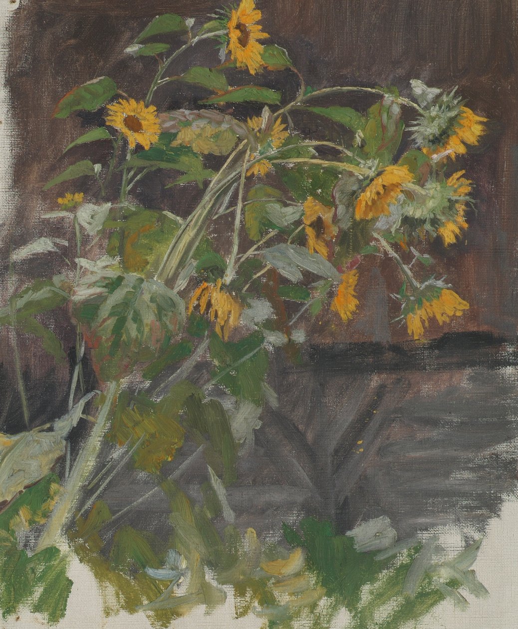 Zonnebloemen door Anton Nowak
