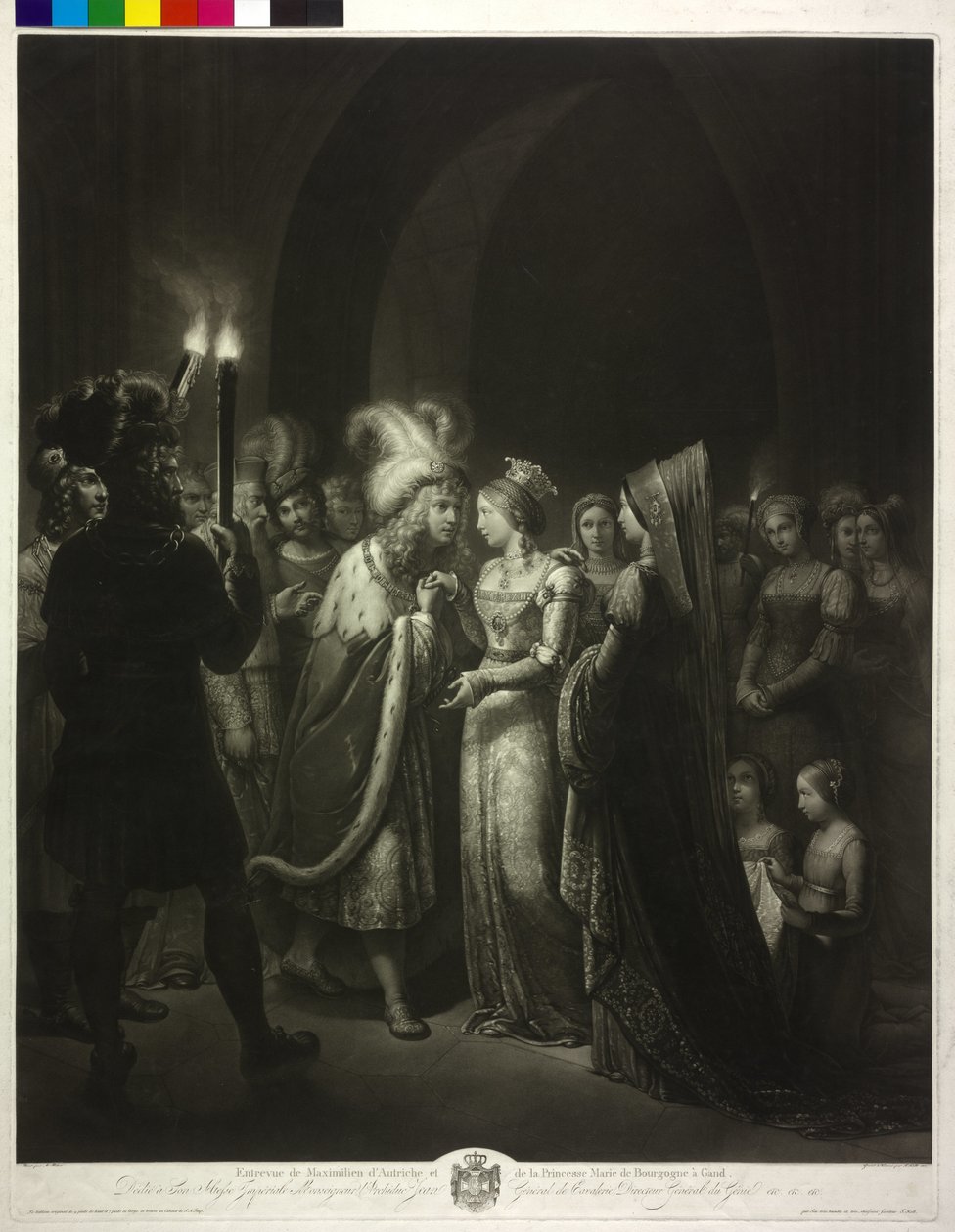 Maximiliaan I door Anton Petter
