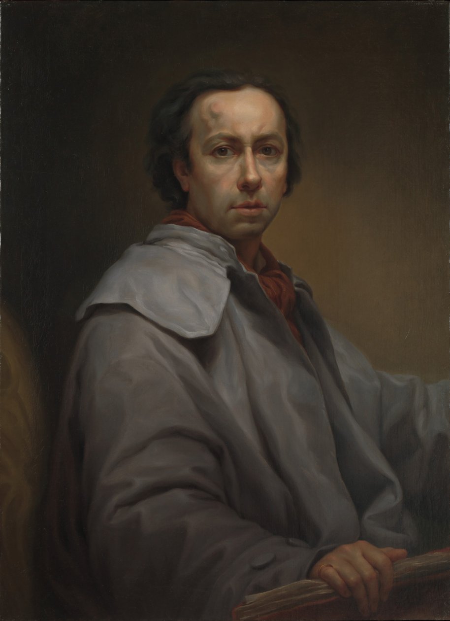 Zelfportret door Anton Raphael Mengs