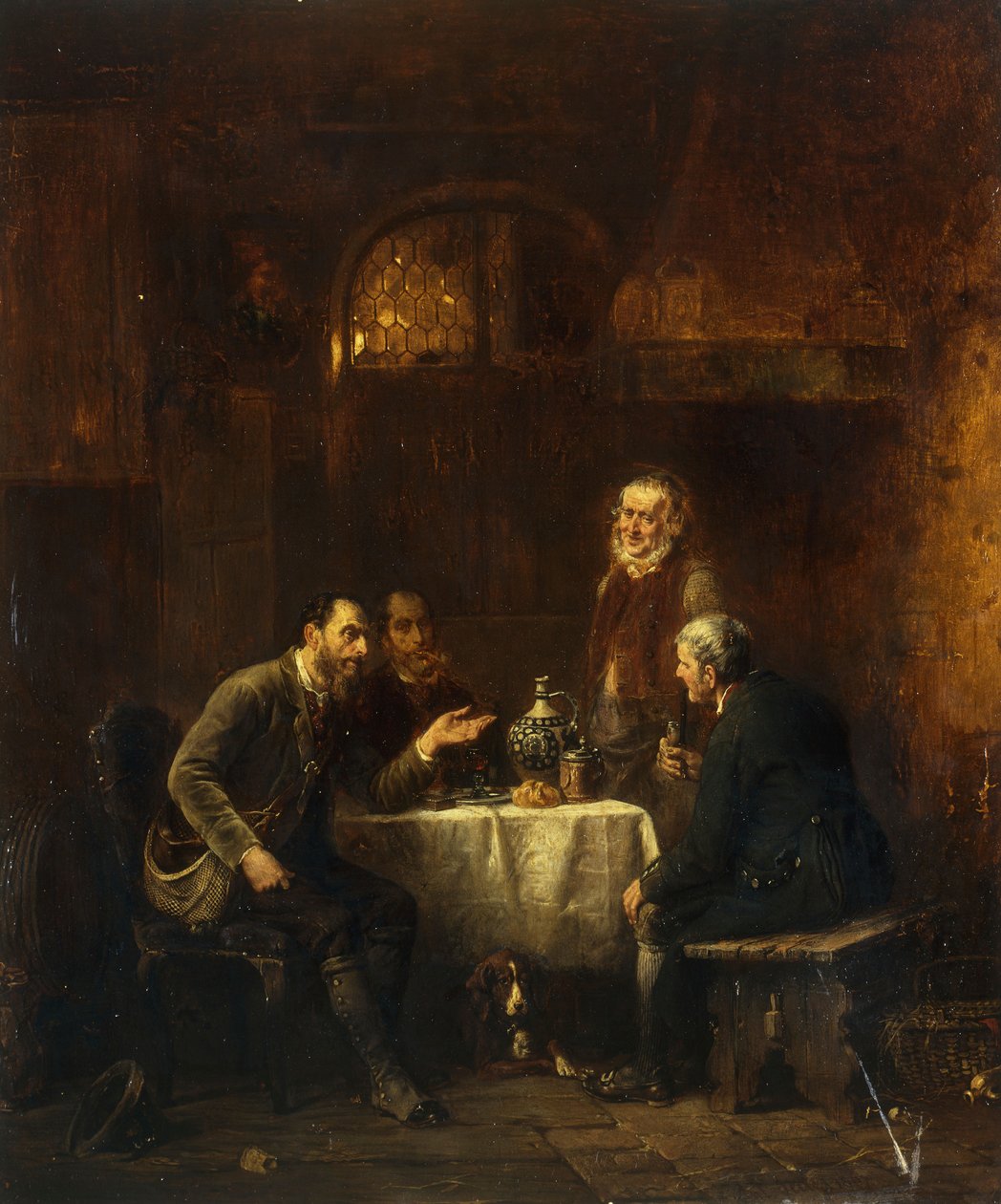 Het Verhaal van de Jager, 1867 door Anton Seitz
