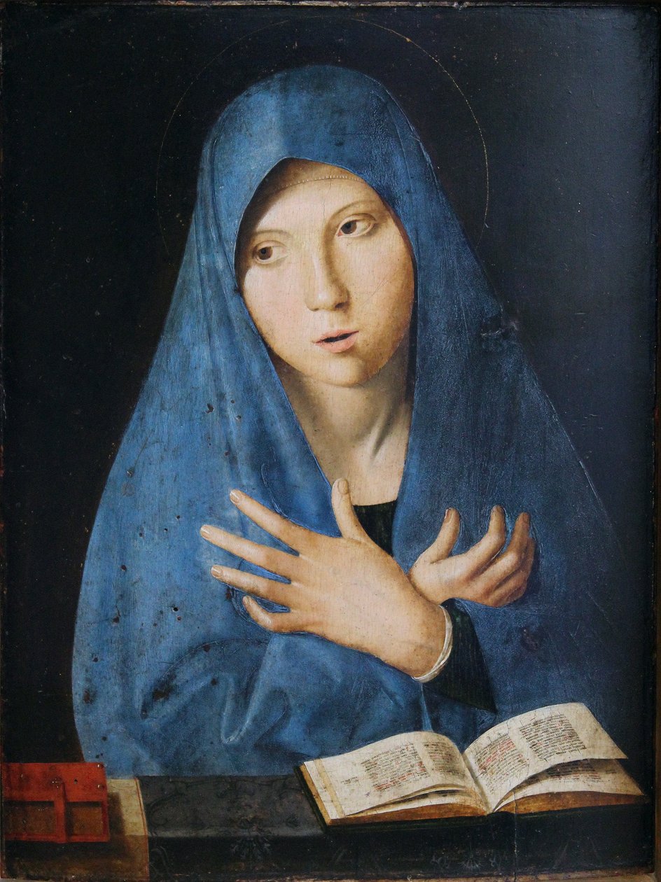 Duits: Maria van de Aankondiging Maagd Annunciate door Antonello da Messina
