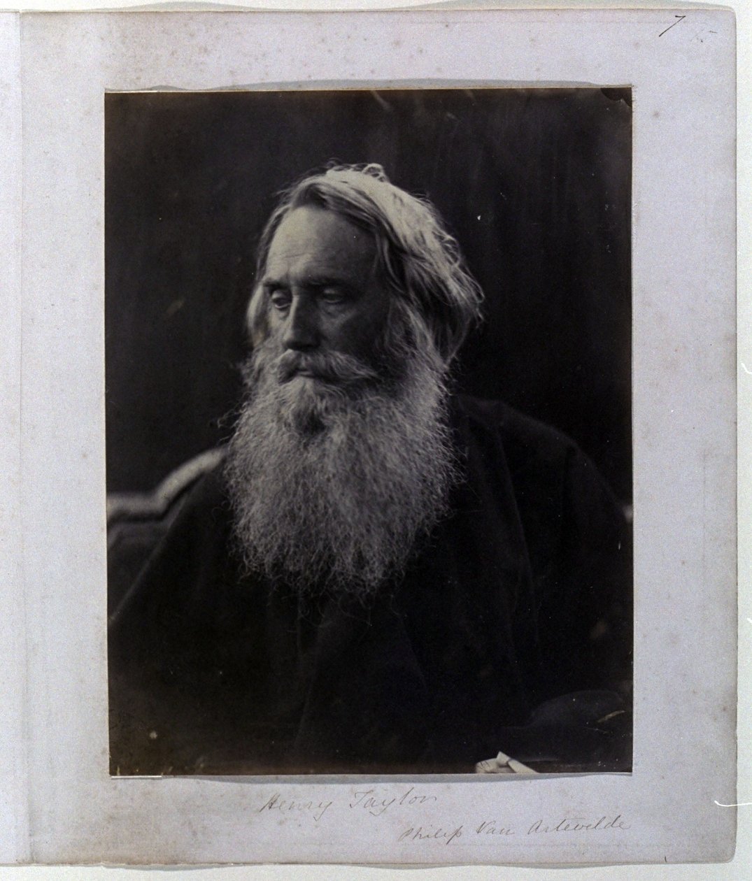 Henry Taylor, c 1865 door Frederick (attr. to) Barnard