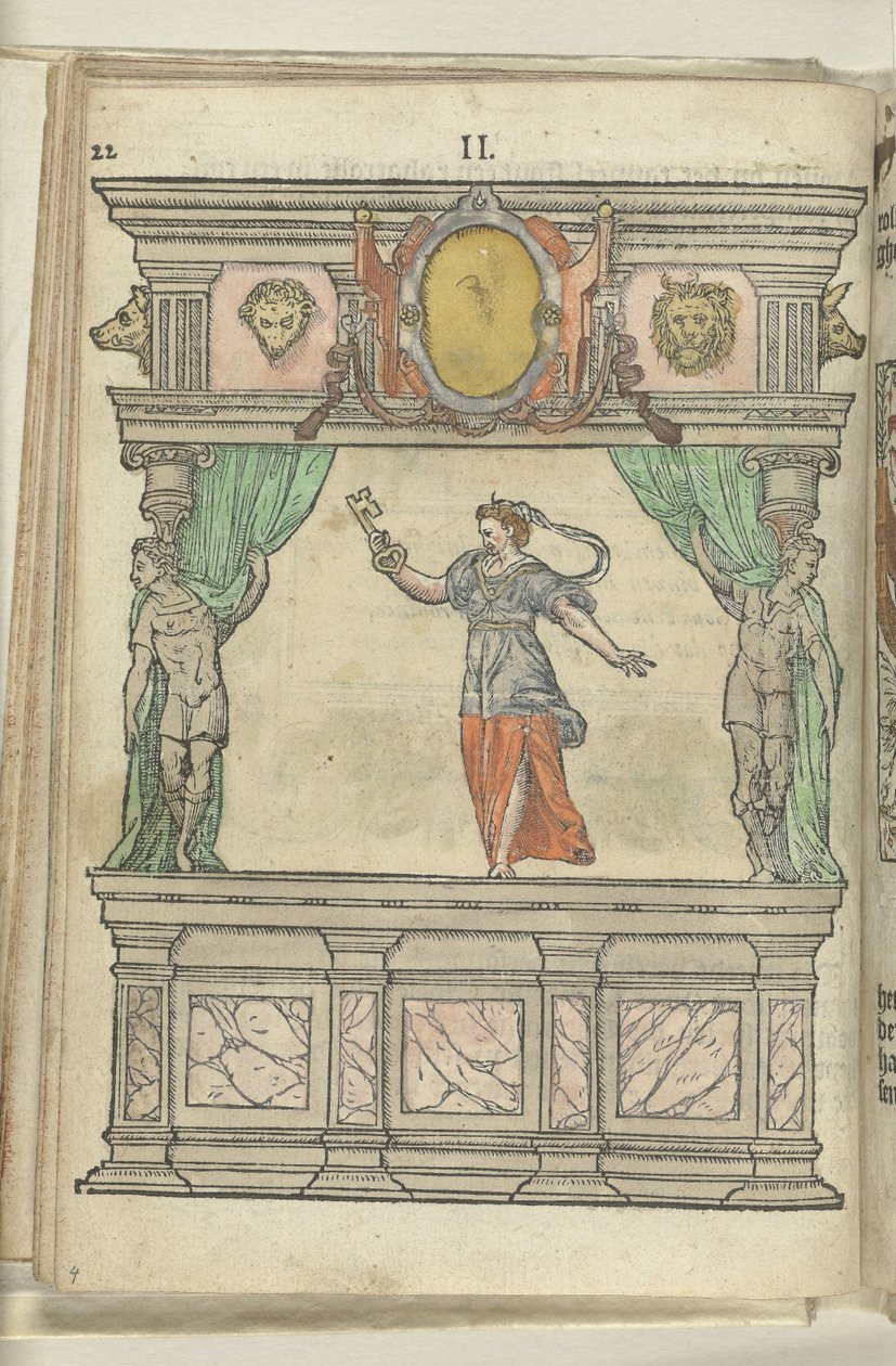 Toneel met Cybele, 1578 door Antoni van Leest