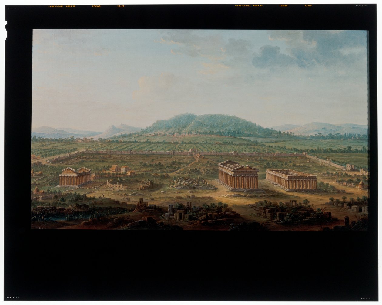 Een uitzicht op Paestum door Antonia de dipi Joli