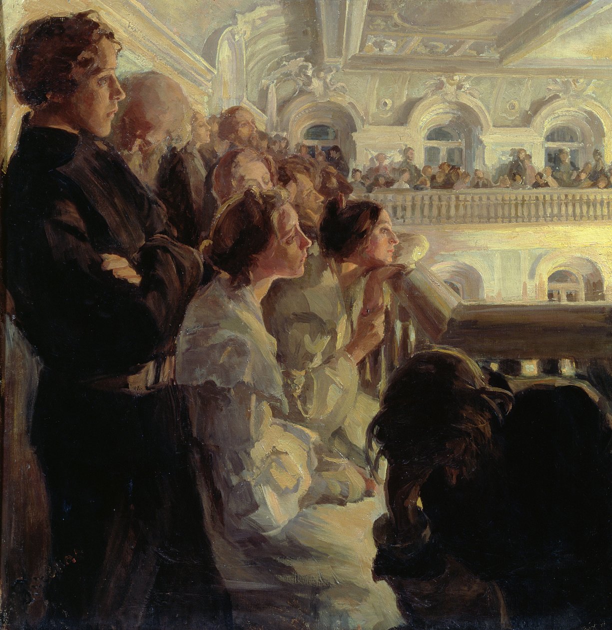 Muziek, 1902-03 door Antonina Leonardov Rzhevskaya