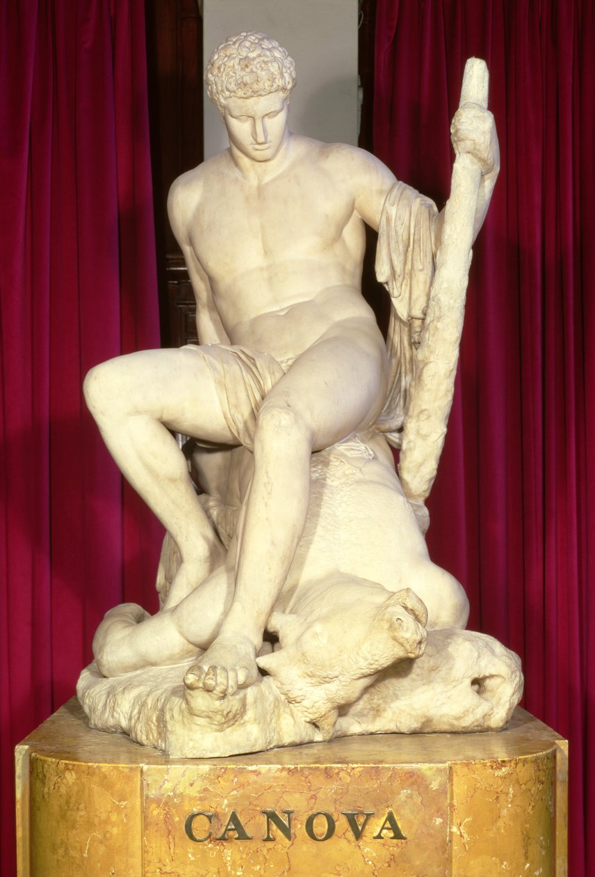 Theseus en de Minotaurus, 1782 door Antonio Canova
