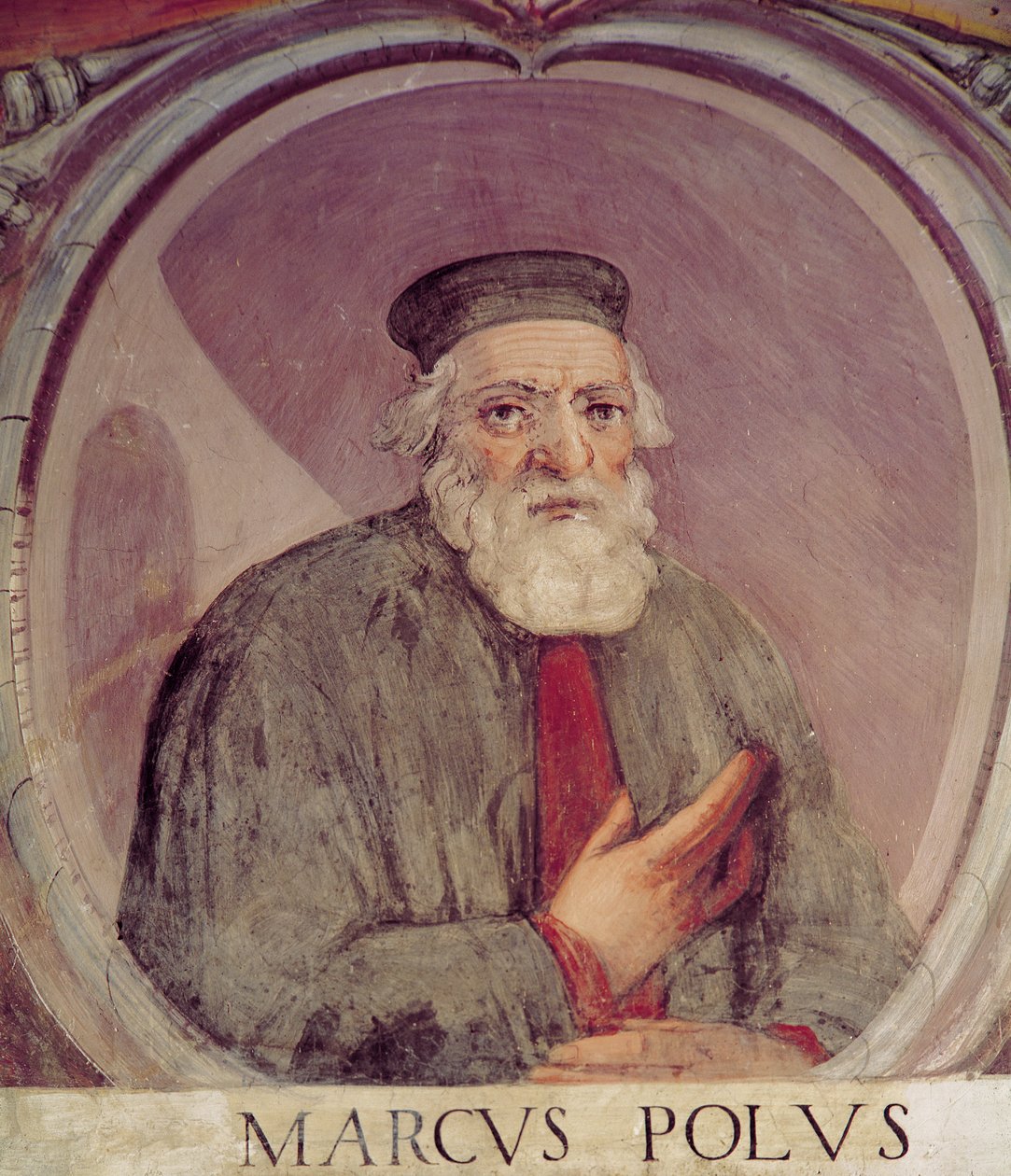 Marco Polo (1254-1324) uit de 