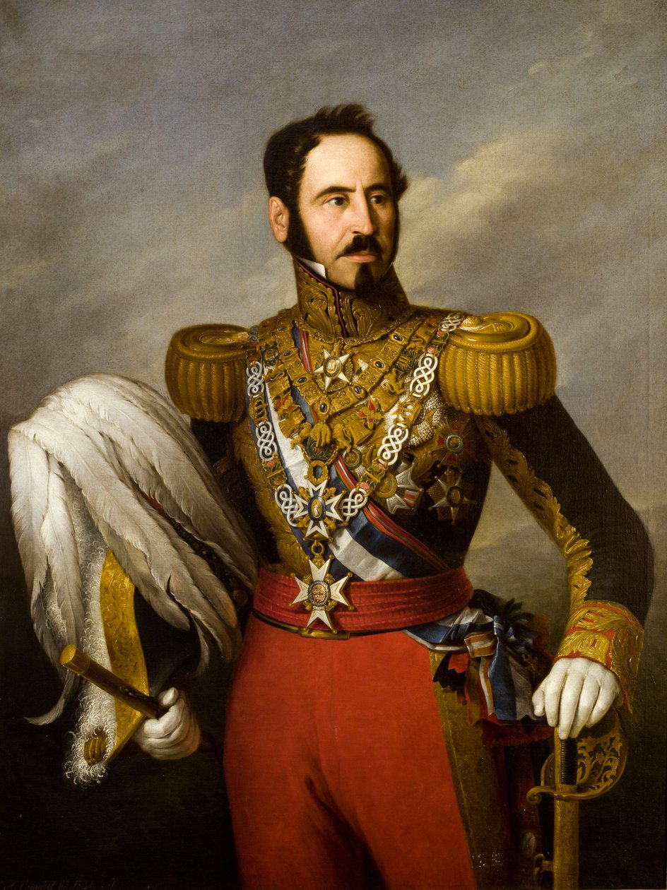 Baldomero Espartero door Antonio María Esquivel