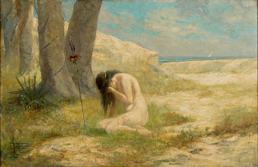 Iracema door Antonio Parreiras