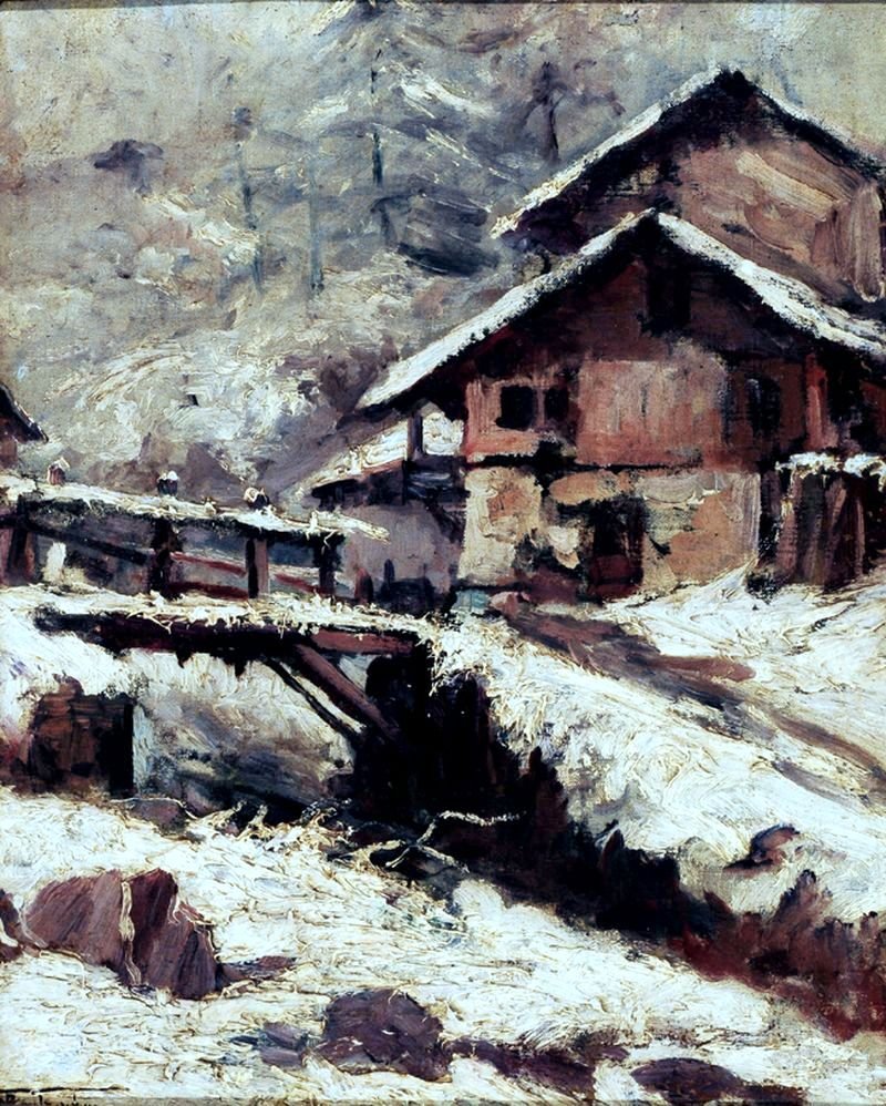 Sneeuw Zwitserland door Antonio Parreiras