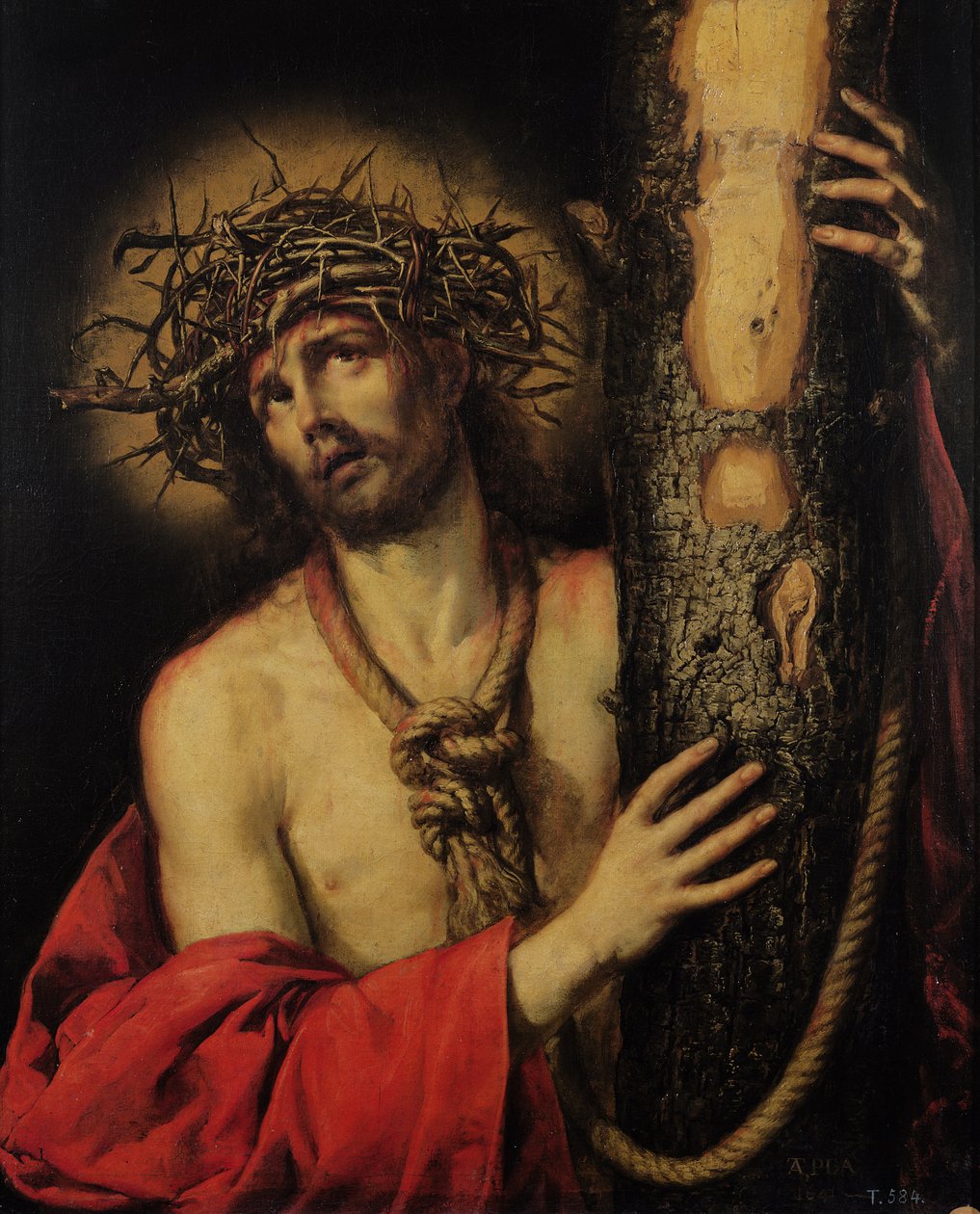 Christus, Man van Smarten, 1641 door Antonio Pereda y Salgado