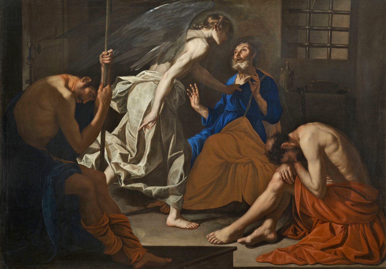 De Bevrijding van St. Peter door Antonio de Bellis