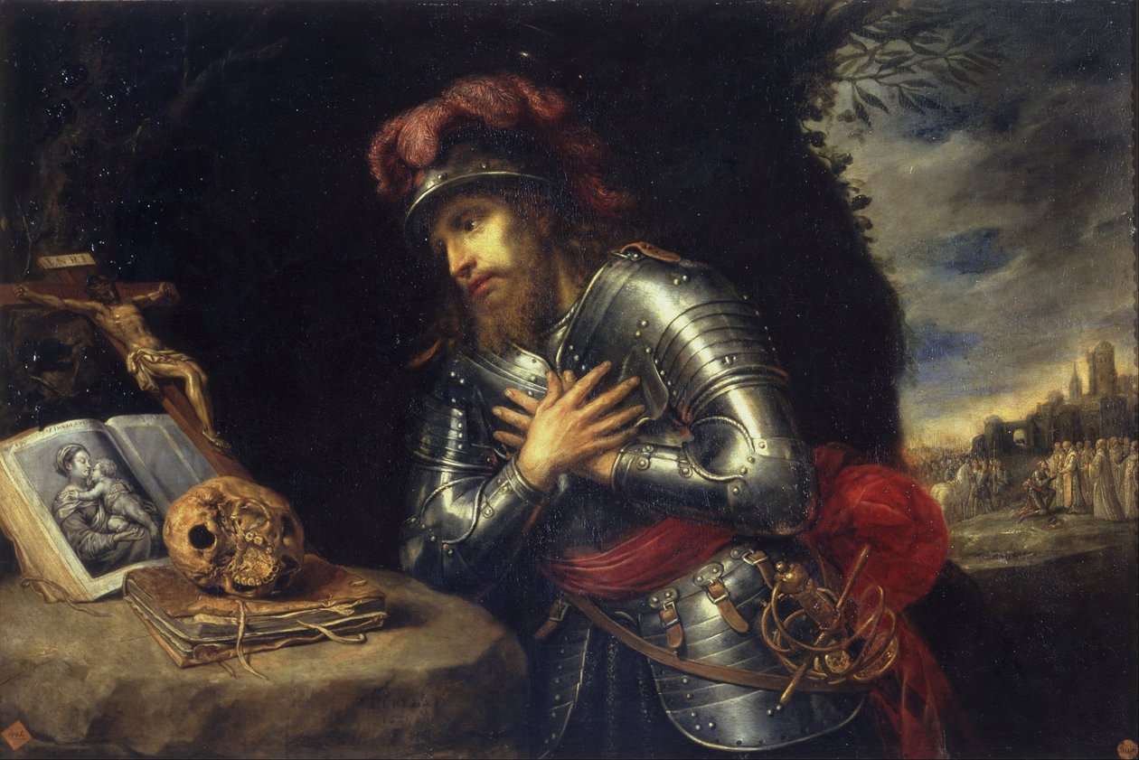 Sint Willem van Aquitanië door Antonio de Pereda