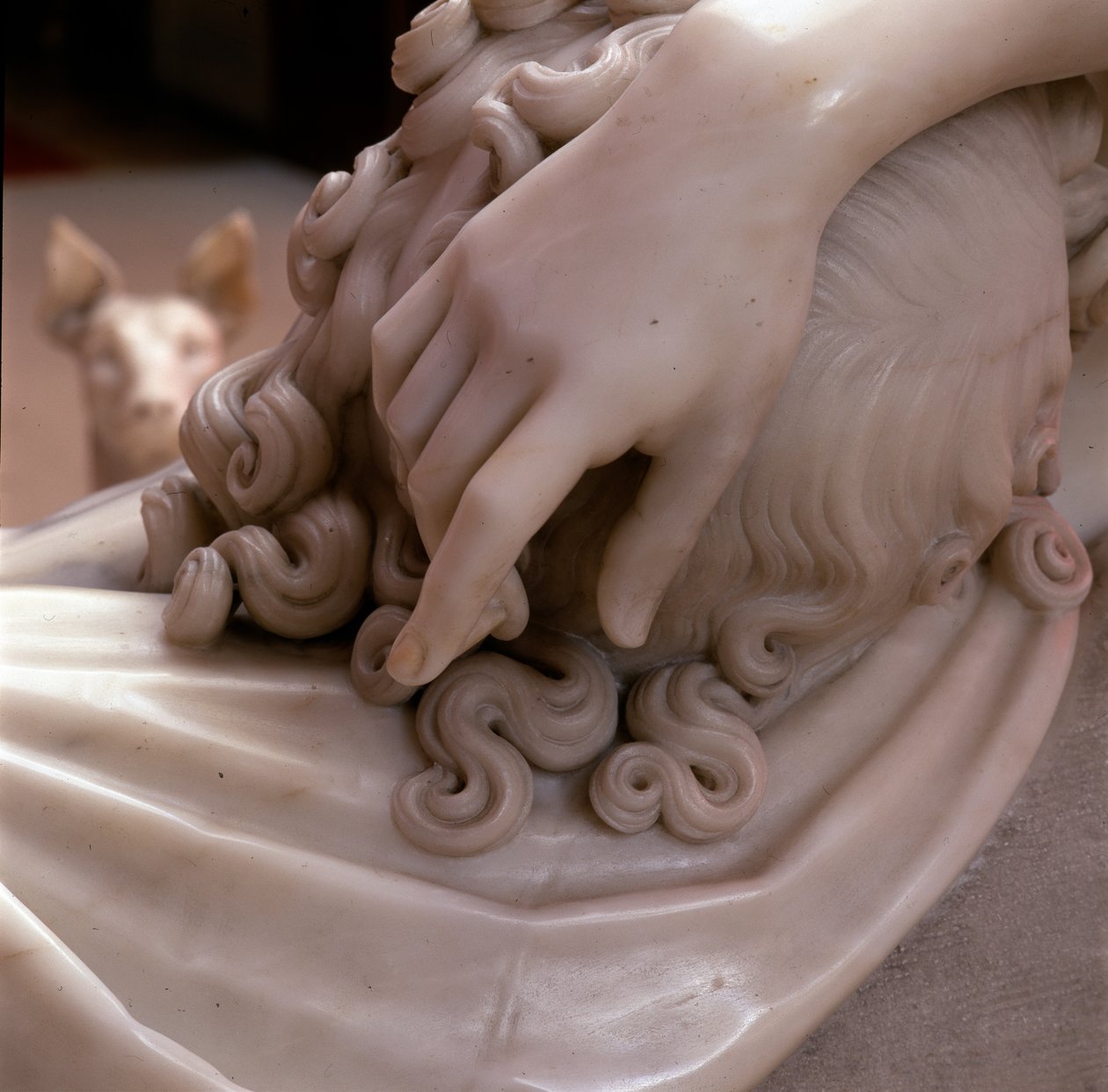 Hoofd van Endymion door Antonio Canova