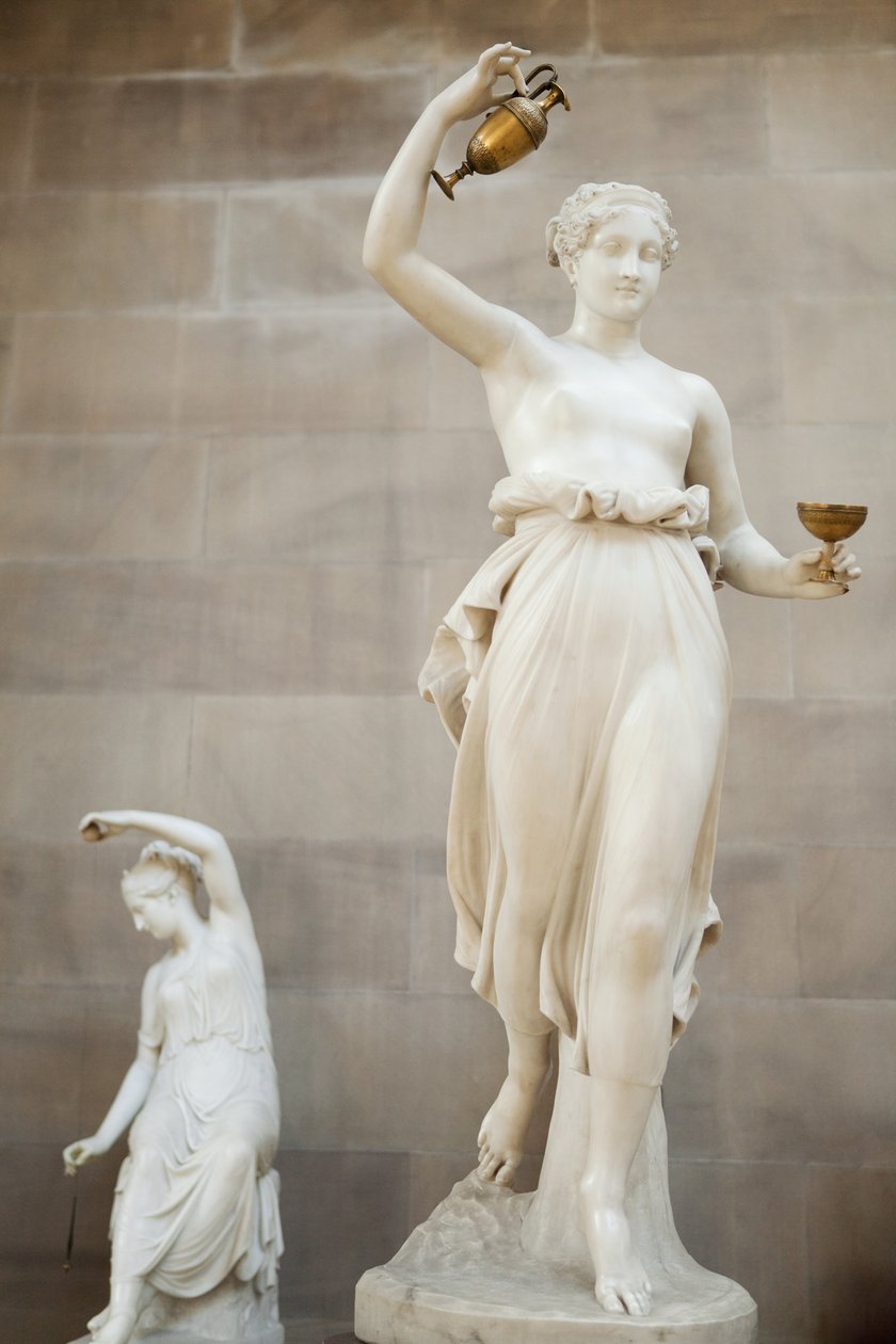 Hebe (marmer) door Antonio Canova